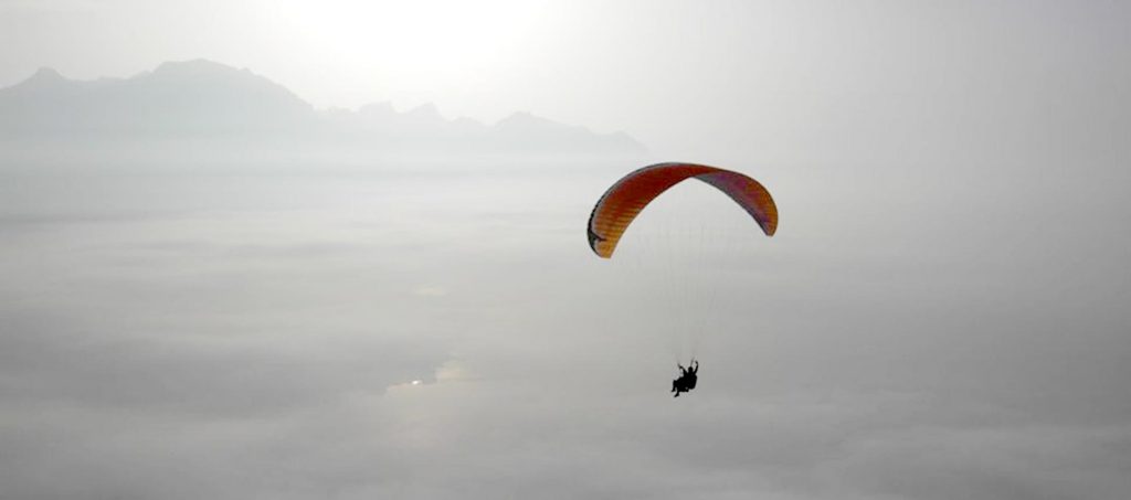 Vol parapente biplace avec Dimension 3