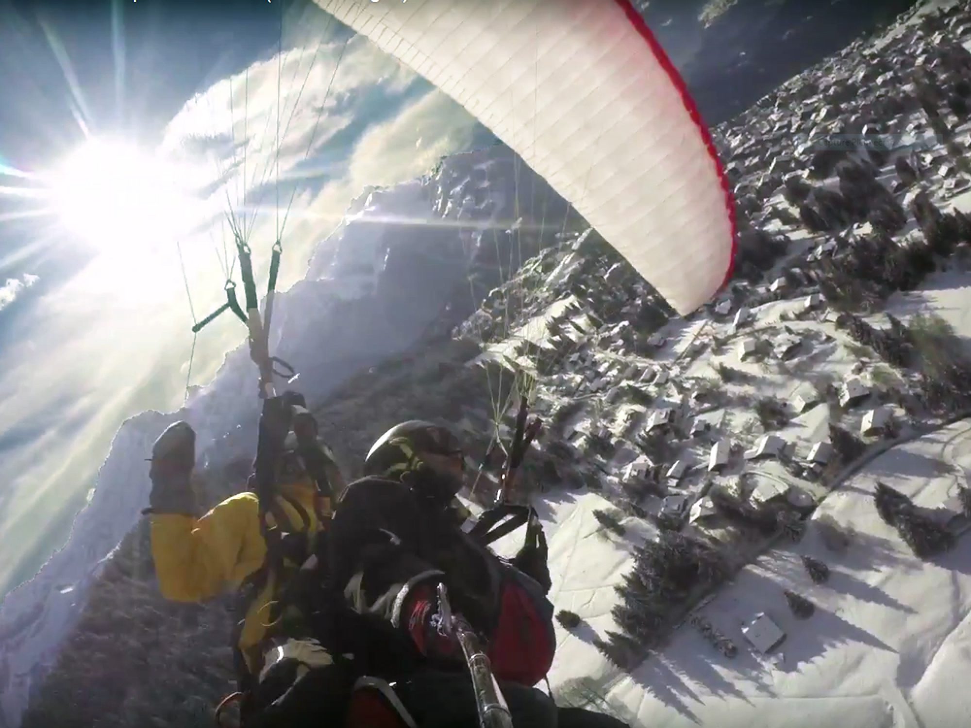 Neue Videopräsentation von Dimension-3, Schule und Tandem-Gleitschirmen in Villars