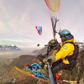 vol biplace parapente handicare sur la vallée de Ollon